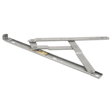 Prime-Line 10 in. Heavy Duty Stainless Steel 4-Bar Hinge with Stop (Single Pack) EP 24043